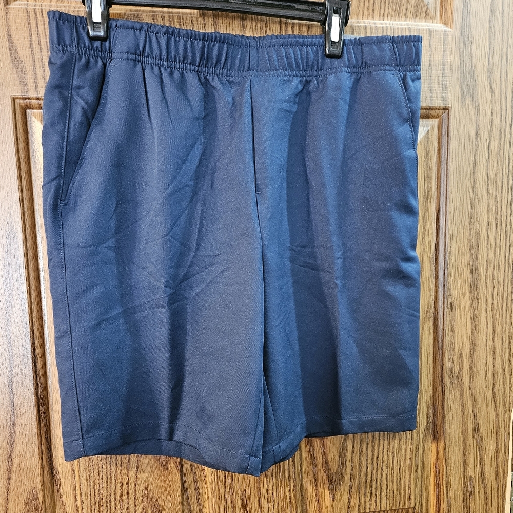 Boys size XL 18-20 Husky shorts Navy Blue Tek Gear